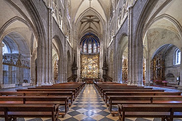 Main Altarpiece, Cathedral of the Holy Savior, Oviedo, Asturias, Spain