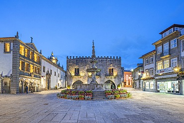 Praça da República, Republic Square, Viana do Castelo, Minho-Lima, Portugal