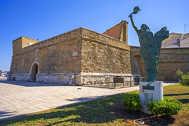 Fort and Pier of Sant'Antonio, Bari, Apulia, Italy