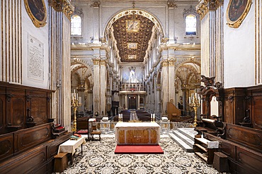 Lecce Cathedral, Cathedral of Maria Santissima Assunta and Sant'Oronzo, Lecce, Salento, Apulia, Italy