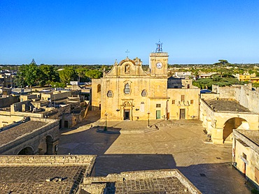 Mother Church of San Giorgio, Melpignano, Lecce, Salento, Apulia, Italy