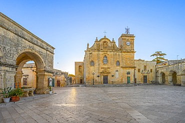 Mother Church of San Giorgio, Melpignano, Lecce, Salento, Apulia, Italy