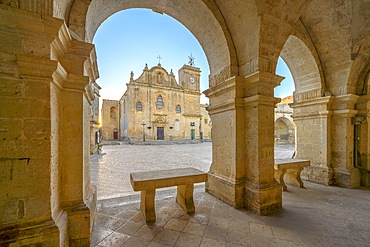 Mother Church of San Giorgio, Melpignano, Lecce, Salento, Apulia, Italy