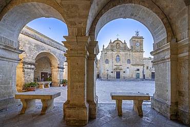 Mother Church of San Giorgio, Melpignano, Lecce, Salento, Apulia, Italy