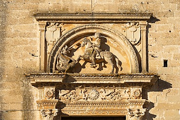 Mother Church of San Giorgio, Melpignano, Lecce, Salento, Apulia, Italy