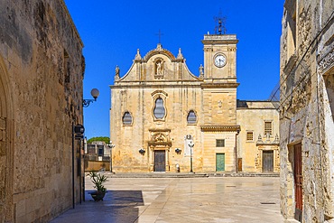 Mother Church of San Giorgio, Melpignano, Lecce, Salento, Apulia, Italy