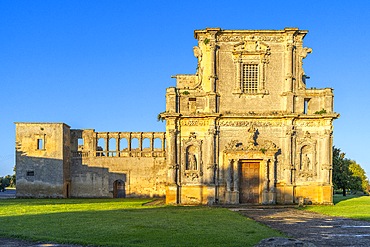 Church and Convent of the Augustinians, Melpignano, Lecce, Salento, Apulia, Italy