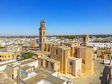 Church of Maria Santissima Assunta, Spire of Raimondello, Soleto, Lecce, Apulia, Salento, Italy