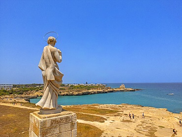 Cave of Poetry, Grotta della poesia, Roca Vecchia, Lecce, Salento, Apulia, Italy