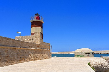 Old Port, Lighthouse, Monopoli, Bari, Apulia, Italy, Monopoli, Bari, Apulia, Italy