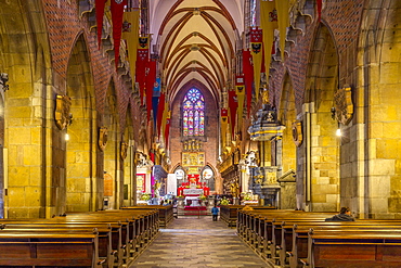 Interior, The Cathedral, Wroclaw, Poland, Europe