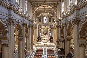 Lecce Cathedral, Cathedral of Maria Santissima Assunta and Sant'Oronzo, Lecce, Salento, Apulia, Italy