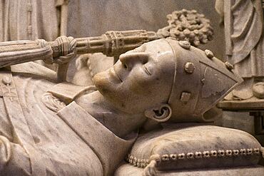 Tomb of John of Aragon, metropolitan and primatial cathedral basilica of Santa Tecla, cathedral,, Tarragona, Catalonia, Spain