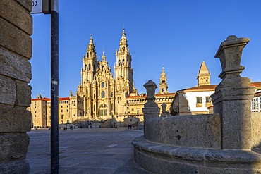 Cathedral of Santiago de Compostela, Cathedral of Saint James of Compostela, Santiago de Compostela, Galicia, Spain