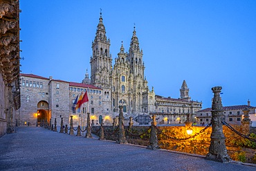 Cathedral of Santiago de Compostela, Cathedral of Saint James of Compostela, Santiago de Compostela, Galicia, Spain