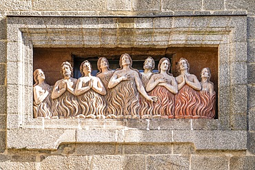 Souls' Chapel, Capela de Ánimas, Santiago de Compostela, Galicia, Spain