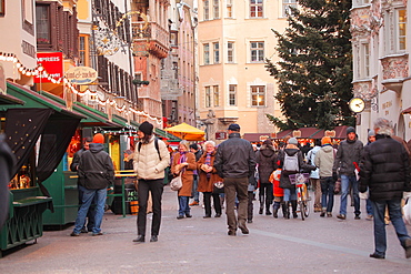 Innsbruck's Christmas markets, Innsbruck, Tyrol, Austria, Europe