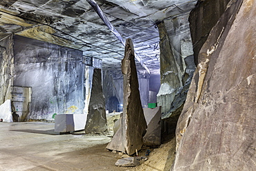 Marble quarries, Carrara, Tuscany, Italy, Europe