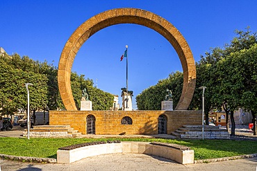 Monument to the Fallen, Piazza Vittorio Emanuele II, Manduria, Taranto, Apulia, Italy