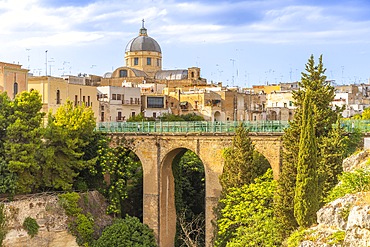 Old Bridge, San Marco Ravine, Massafra, Taranto, Apulia, Italiy