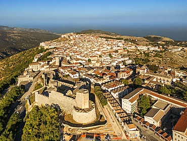 Norman Swabian Aragonese Castle, Monte Sant'Angelo, Foggia, Apulia, Italy