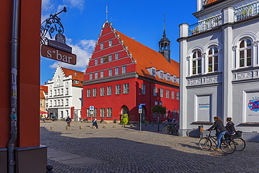 Fish Market Square, Greifswald, Mecklenburg-Vorpommern, Germany, Europe