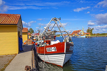 Fishing Harbor, Freest, Kroslin, Mecklenburg-Vorpommern, Germany, Europe