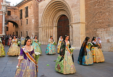 The Falles (Las Fallas) Festival, UNESCO Intangible Cultural Heritage, Valencia, Valencian Community, Spain, Europe