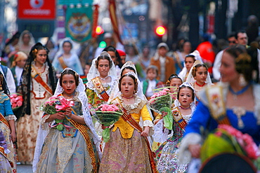 The Falles (Las Fallas) Festival, UNESCO Intangible Cultural Heritage, Valencia, Valencian Community, Spain, Europe