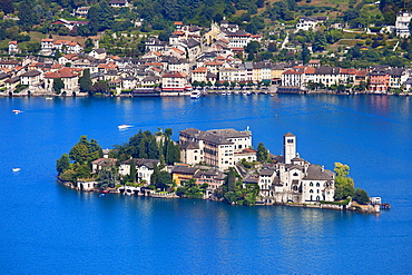 Isle of San Giulio, Orta San Giulio, Piemonte (Piedmont), Italy, Europe