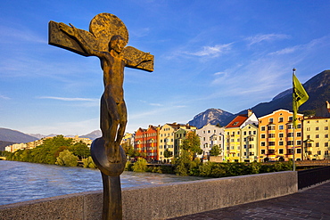 Inn River, Innsbruck, Tyrol, Austria, Europe