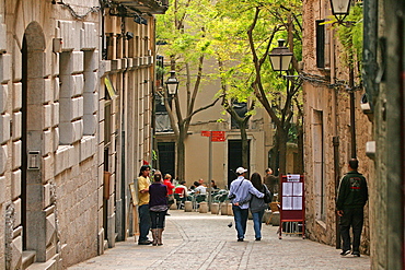 Jewish Quarter, Gerona, Catalonia, Spain, Europe