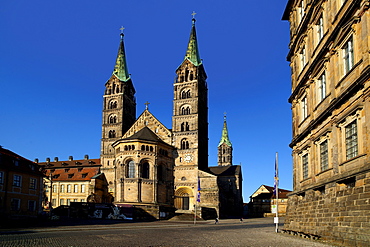 Bamberg Cathedral, Bamberg, UNESCO World Heritage Site, Bavaria, Germany, Europe