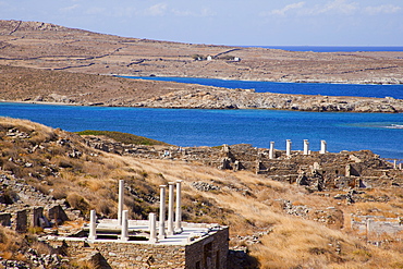 Delos Island, UNESCO World Heritage Site, South Aegean, Greek Islands, Greece, Europe