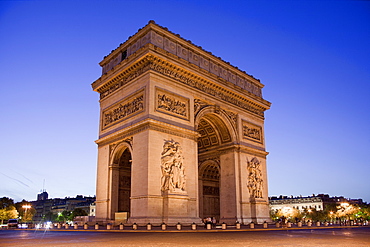 Arc de Triomphe, Paris, France, Europe