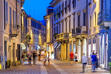 Via Carlo Alberto, Monza, Lombardy, Italy, Europe