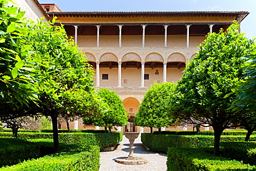 Palazzo Piccolomini, UNESCO World Heritage Site, Pienza, Tuscany, Italy, Europe