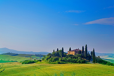 Montalcino, Val d'Orcia, UNESCO World Heritage Site, Tuscany, Italy, Europe