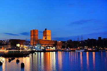 City Hall, Oslo, Norway, Scandinavia, Europe