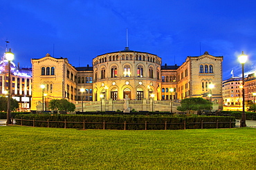 Parliament, Oslo, Norway, Scandinavia, Europe