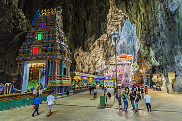 Cave temples at the Batu Caves, Kuala Lumpur, Malaysia, Southeast Asia, Asia