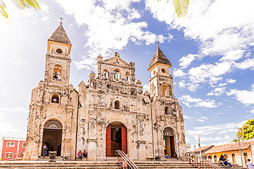 Guadalupe Church in Granada, Nicaragua, Central America