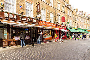 Chinatown street view, London, England, United Kingdom, Europe