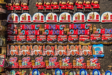 Souvenirs for sale, London, England, United Kingdom, Europe