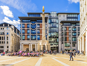 Paternoster Square in the City of London, London, United Kingdom, Europe