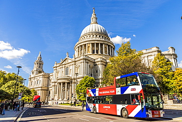 St. Paul's Cathedral in the City of London, London, United Kingdom, Europe