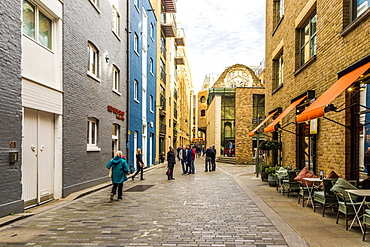 A street scene in Southwark, London, England, United Kingdom, Europe