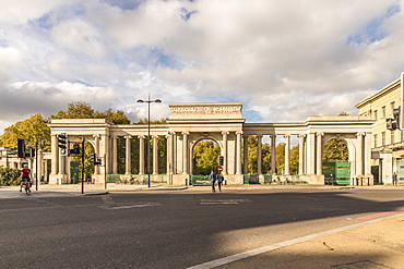 The grand entrance to Hyde Park, London, England, United Kingdom, Europe