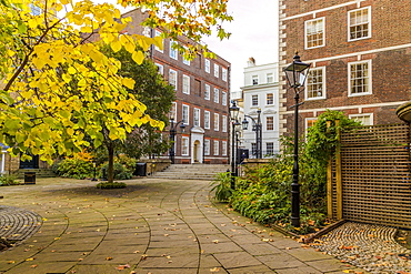 The Middle Temple gardens at Temple Inn, in Holborn, London, England, United Kingdom, Europe