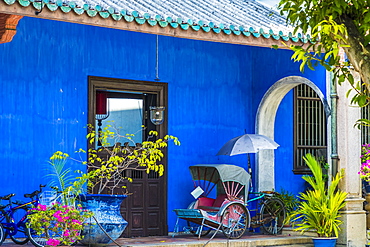 Cheong Fatt Tze, The Blue Mansion, George Town, Penang Island, Malaysia, Southeast Asia, Asia